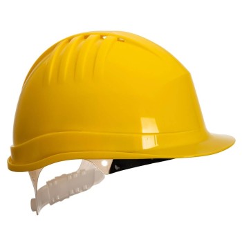 Casco seguridad Expertline PS60 amarillo   Ligero y ventilado