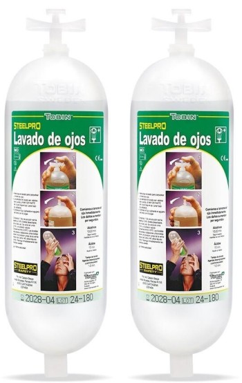 Lavaojos repuesto 2 botellas 2388L126SIN