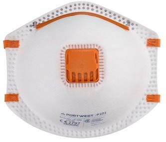 Mascarilla P101 con válvula FFP1 e/10
