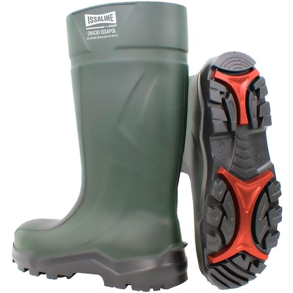 Bota Agua PU Issa Pol S5 libre de metal