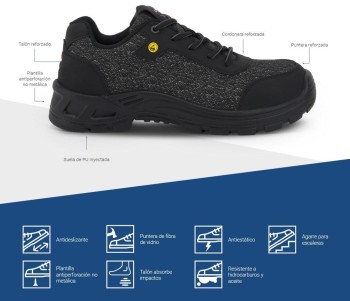 Zapato 8020 ALLEN S3L ESD