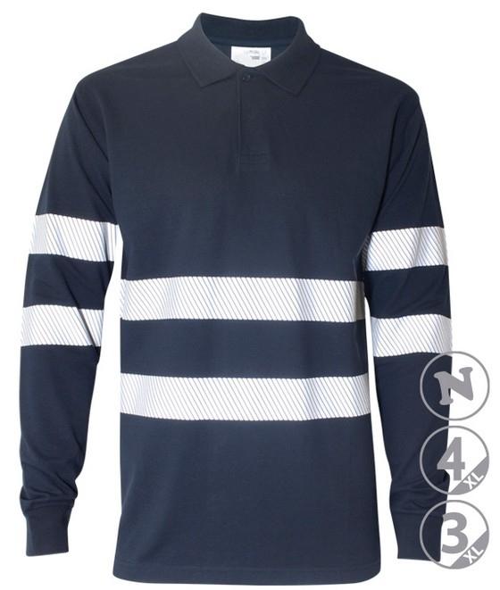 Polo Slam LS algodón banda