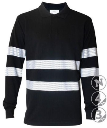 Polo Slam LS algodón banda