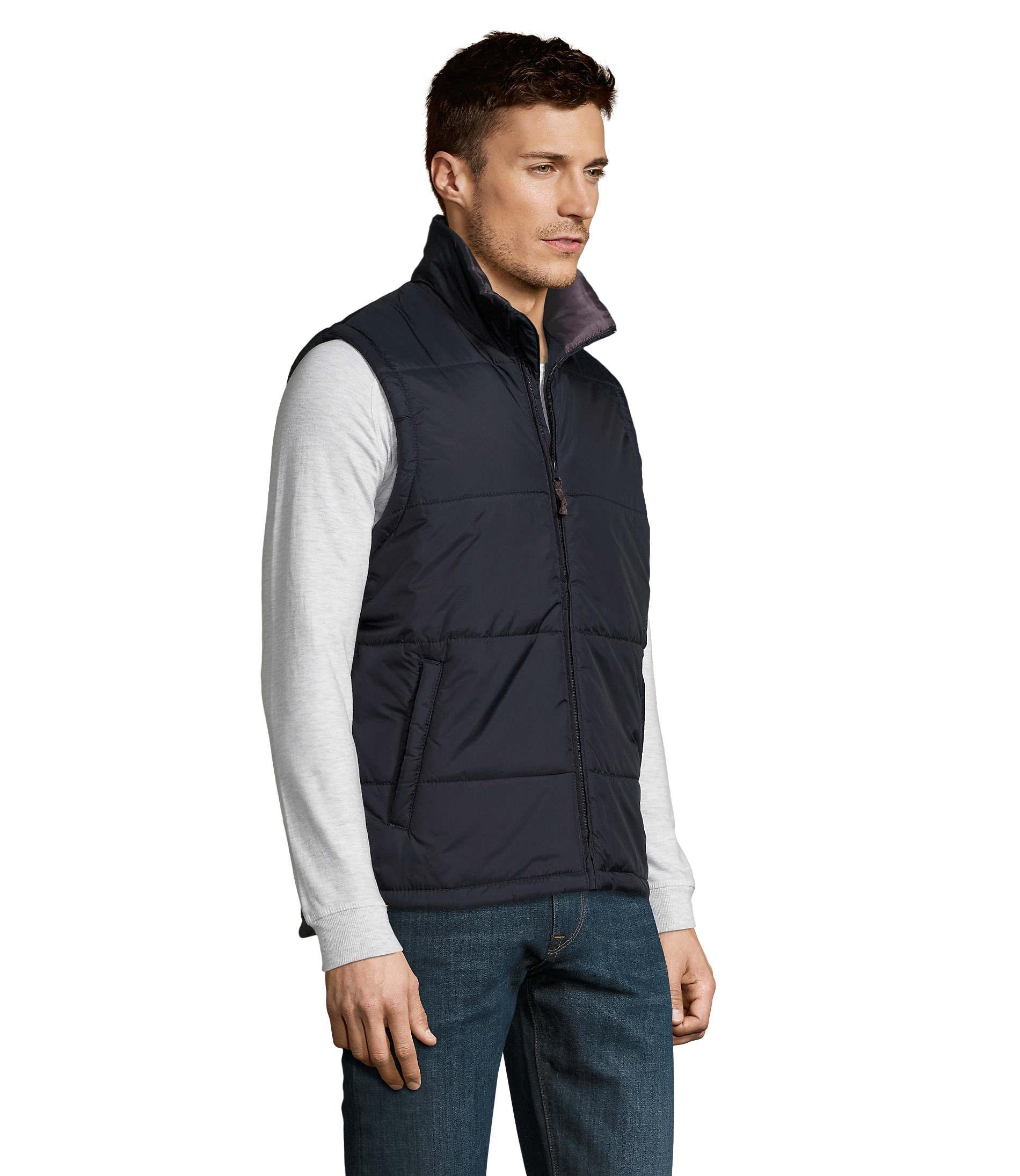 Chaleco acolchado SOL S WARM unisex resistente al viento y agua