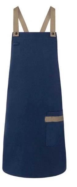 Delantal KLS38 marino/beige