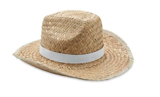 Sombrero vaquero de paja natural MO6755