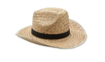 Sombrero vaquero de paja natural MO6755