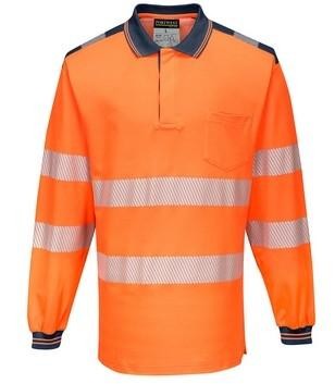 Polo alta visibilidad PW3 T184 Clase 3