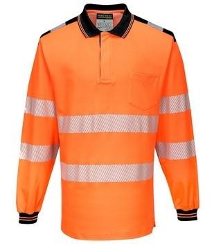 Polo alta visibilidad PW3 T184 Clase 3