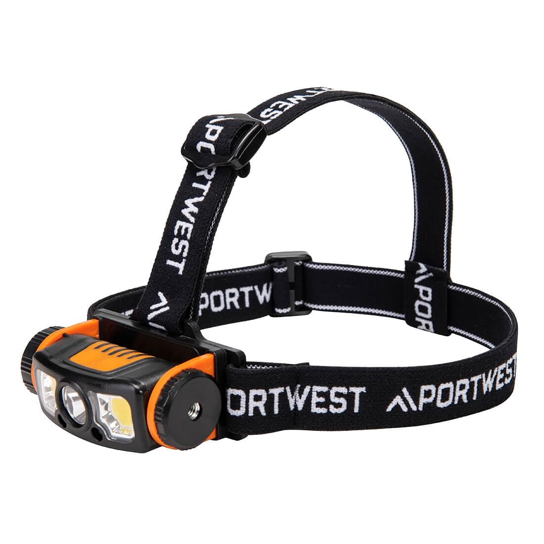 Luz frontal Portwest PA76 con sensor de movimiento y carga USB
